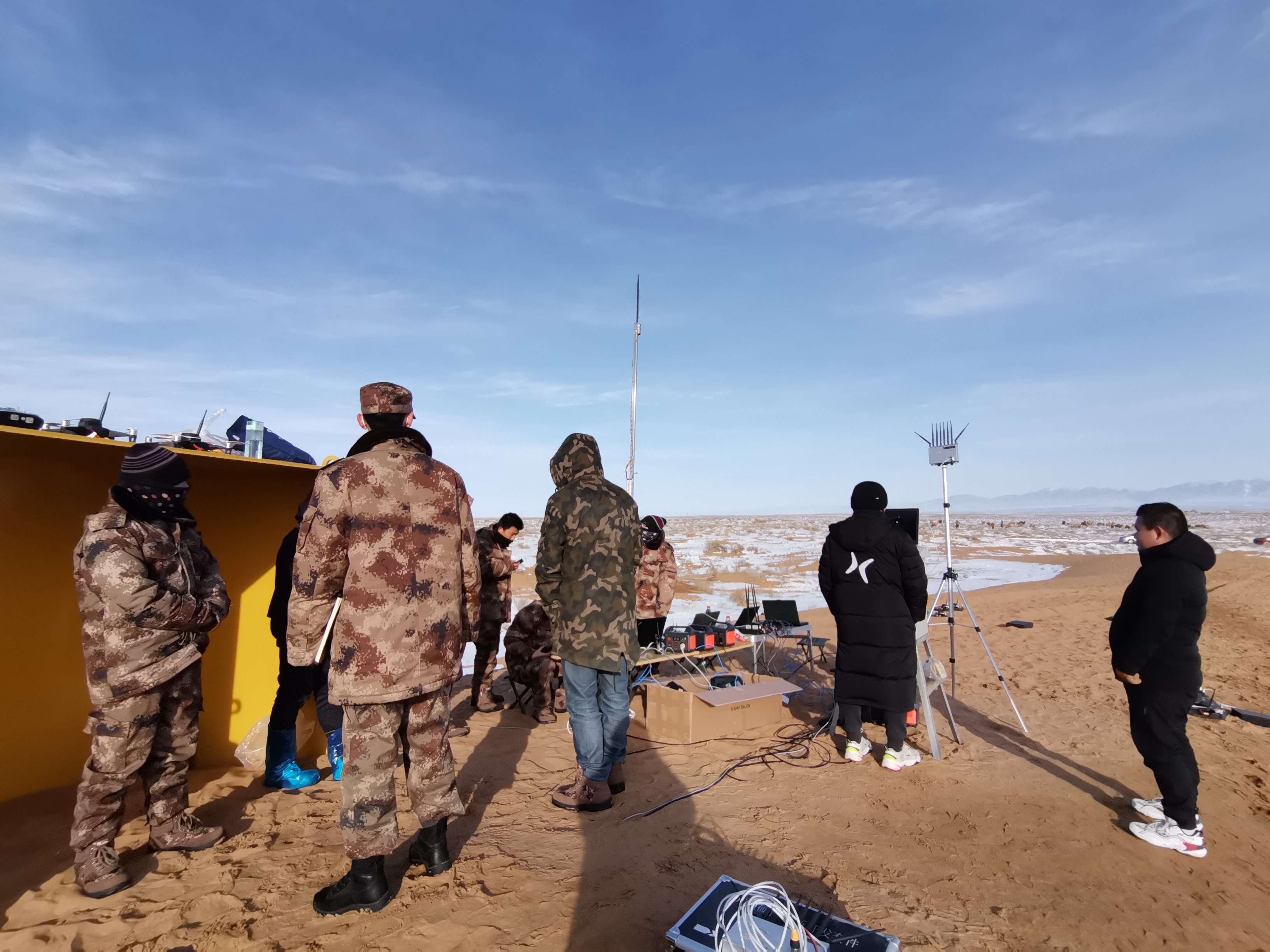 Public-Security Swarm Exercises and Counter-UAV Training Support