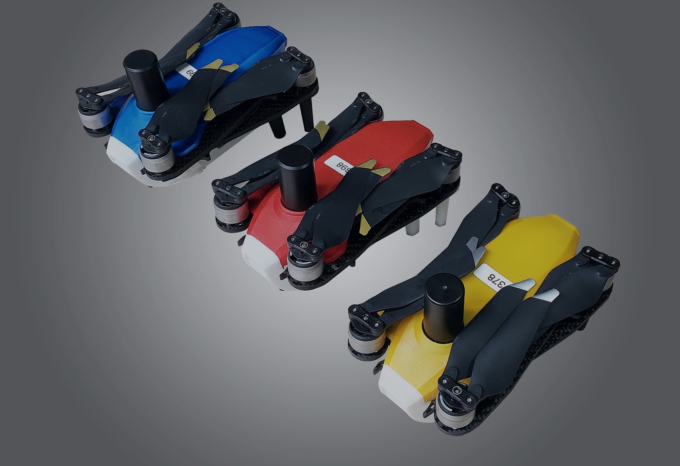 编队表演无人机