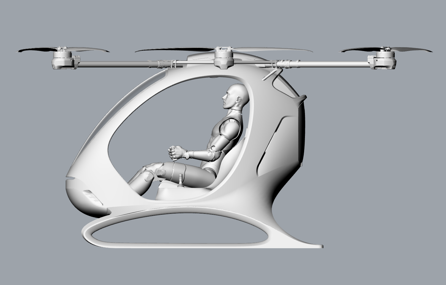 蛋壳飞行器 图像资料